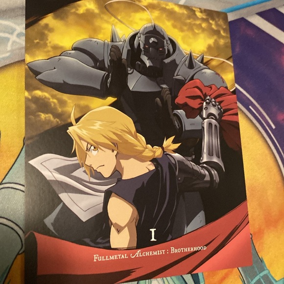 Lot Of 9 Full Metal Alchemist Brotherhood Art Cards - Picture 2 of 11